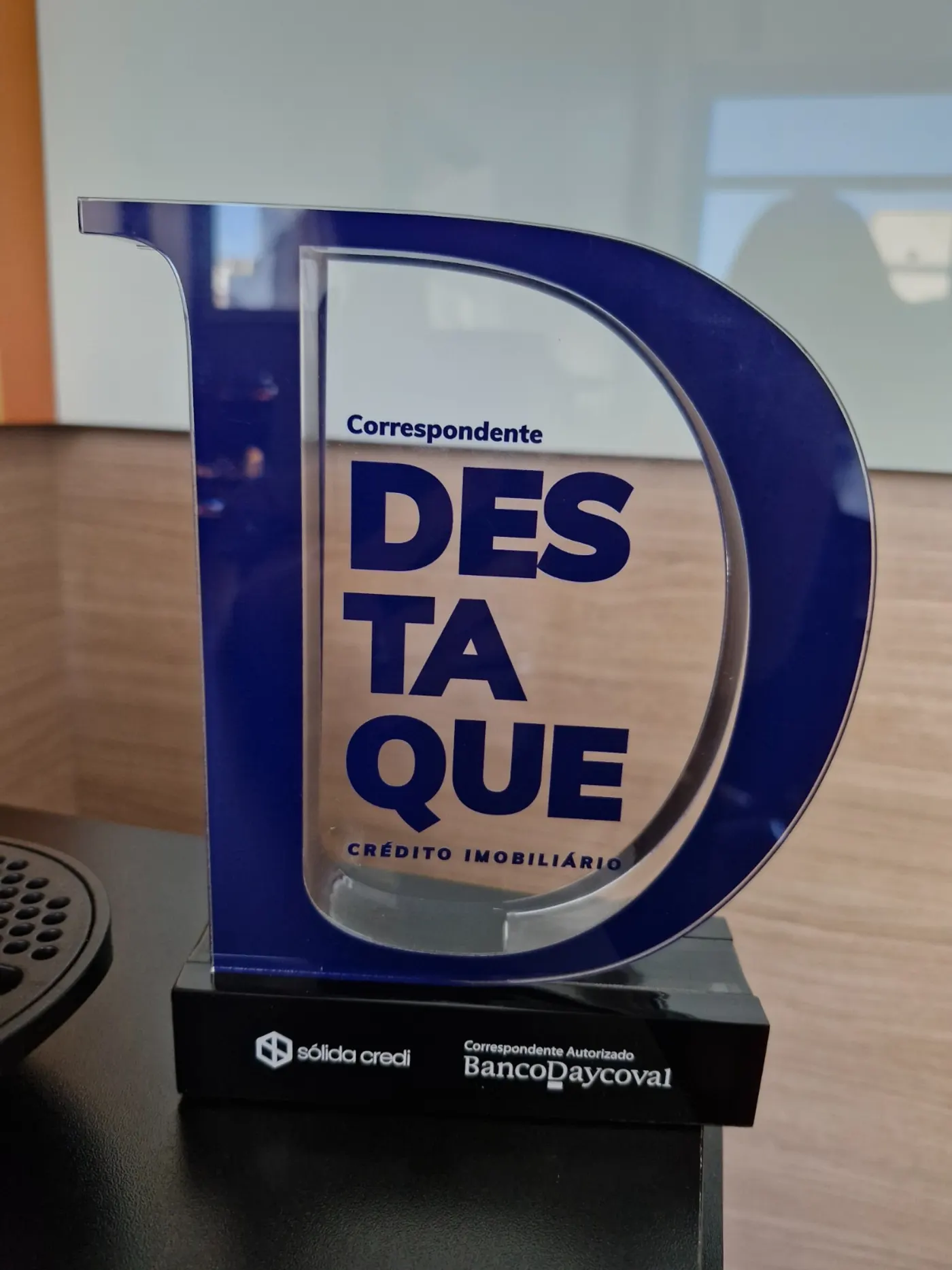 Troféu Correspondente Destaque em Crédito Imobiliário do Banco Daycoval